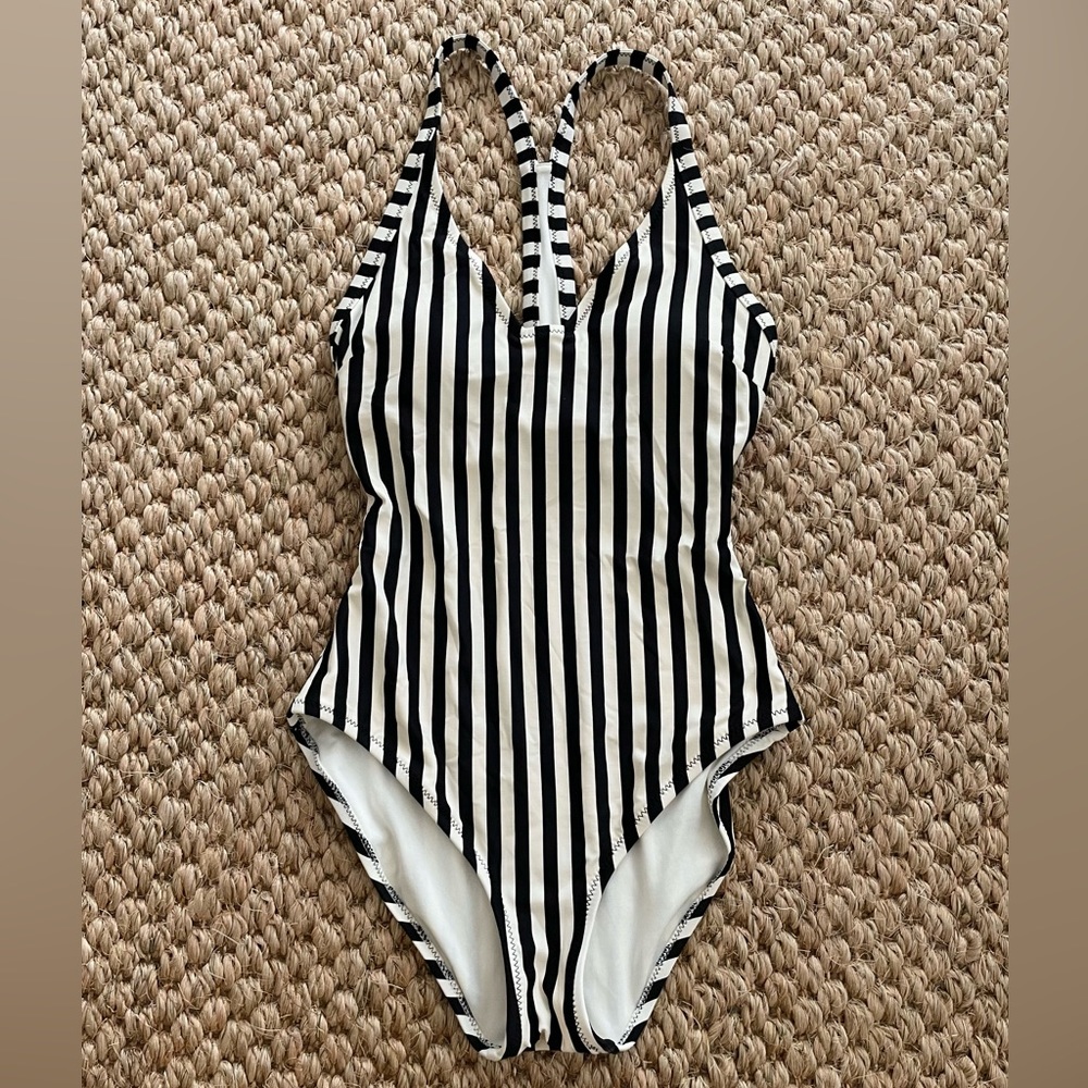 GAP Striped Racerback Swimsuit size XS